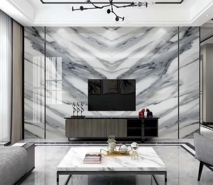 Black And White Marble Wallpaper - HD Wallpaper 