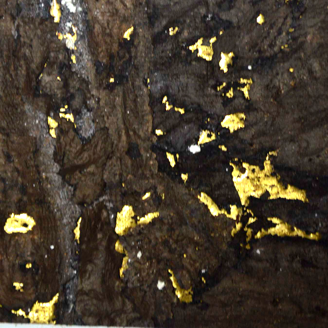 Natural Raw Material Metallic Cork Wallpaper For Hotel - Autumn - HD Wallpaper 