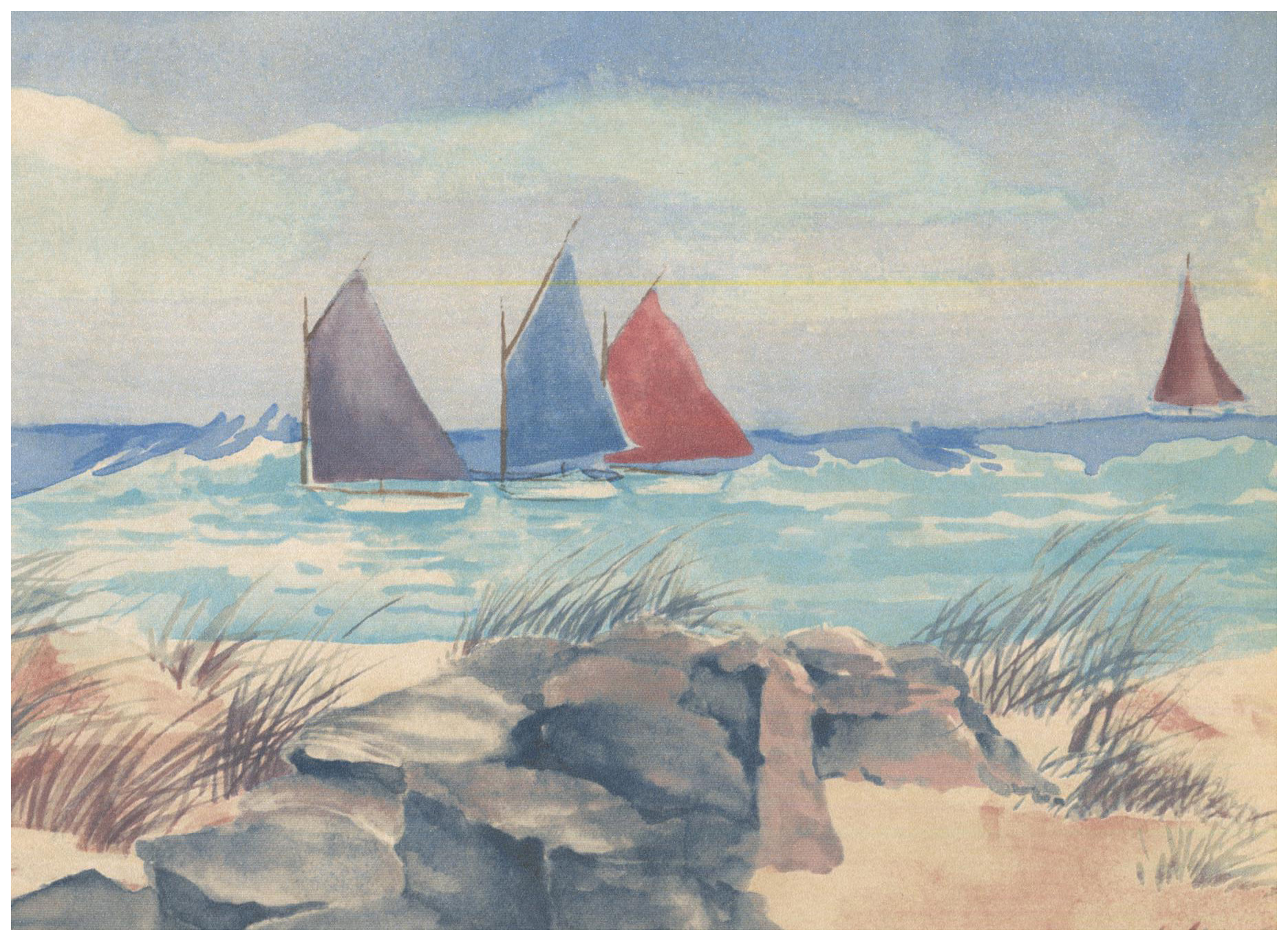 Sailboat - HD Wallpaper 