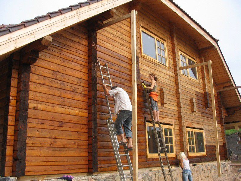 Guide To Paint Log Cabin Exterior Selection, Preparation,application