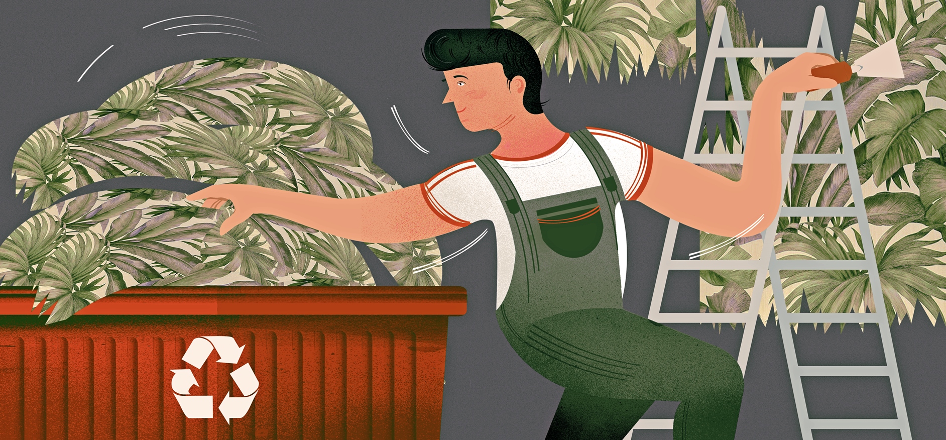 Tapeten-recycling - Recycle - HD Wallpaper 