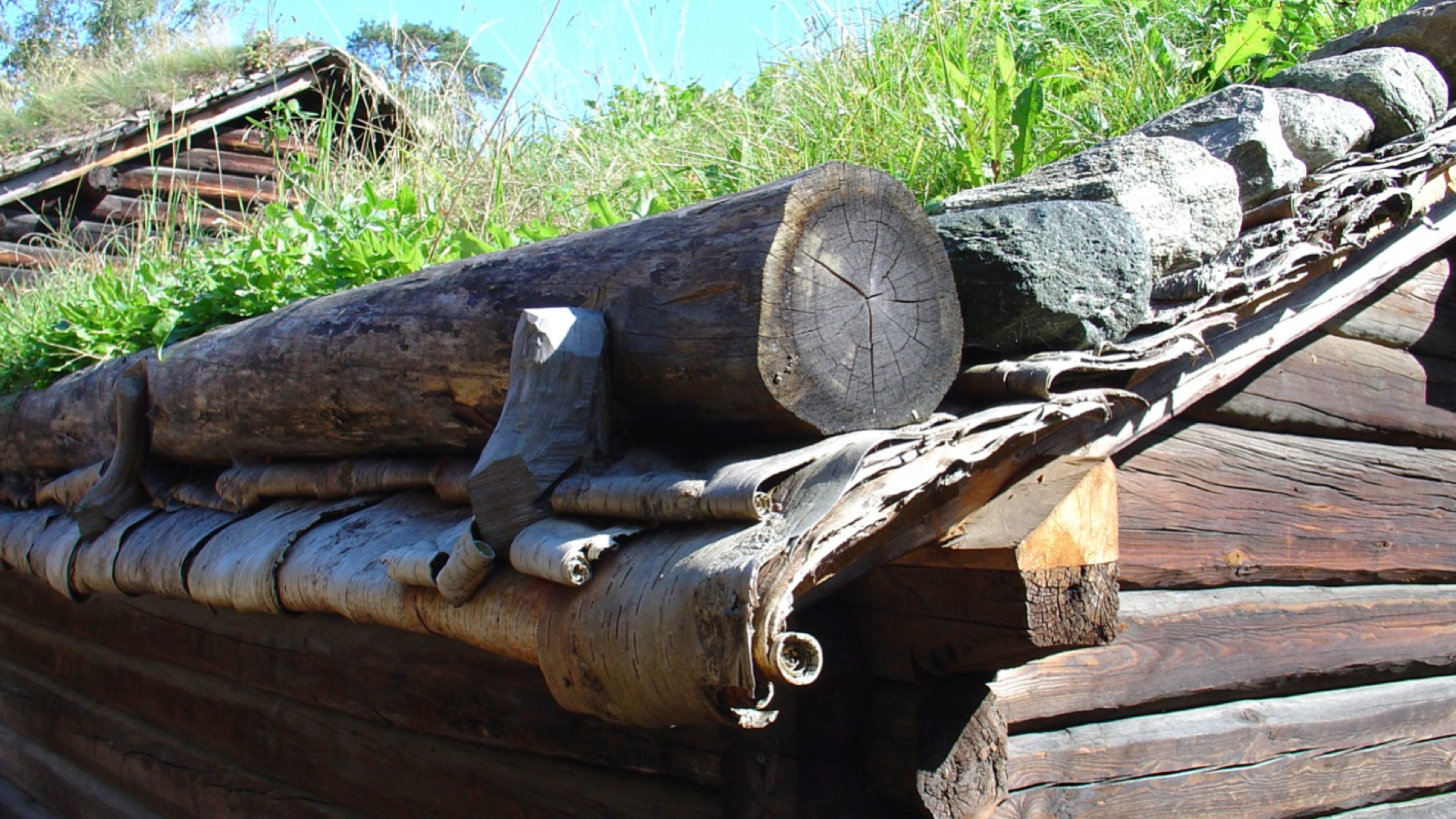 Scandinavian Green Roof - HD Wallpaper 