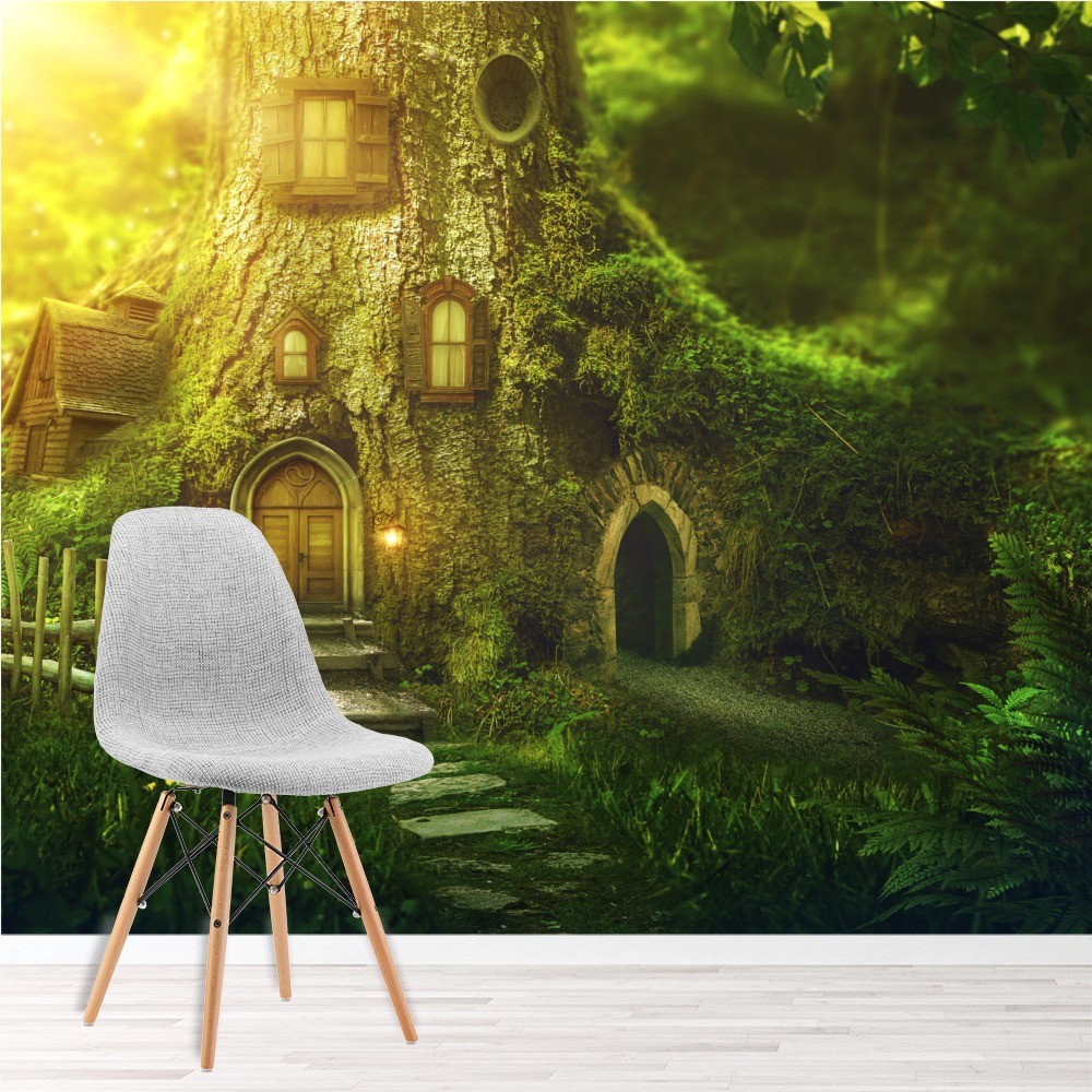 Wood House Wallpaper - HD Wallpaper 