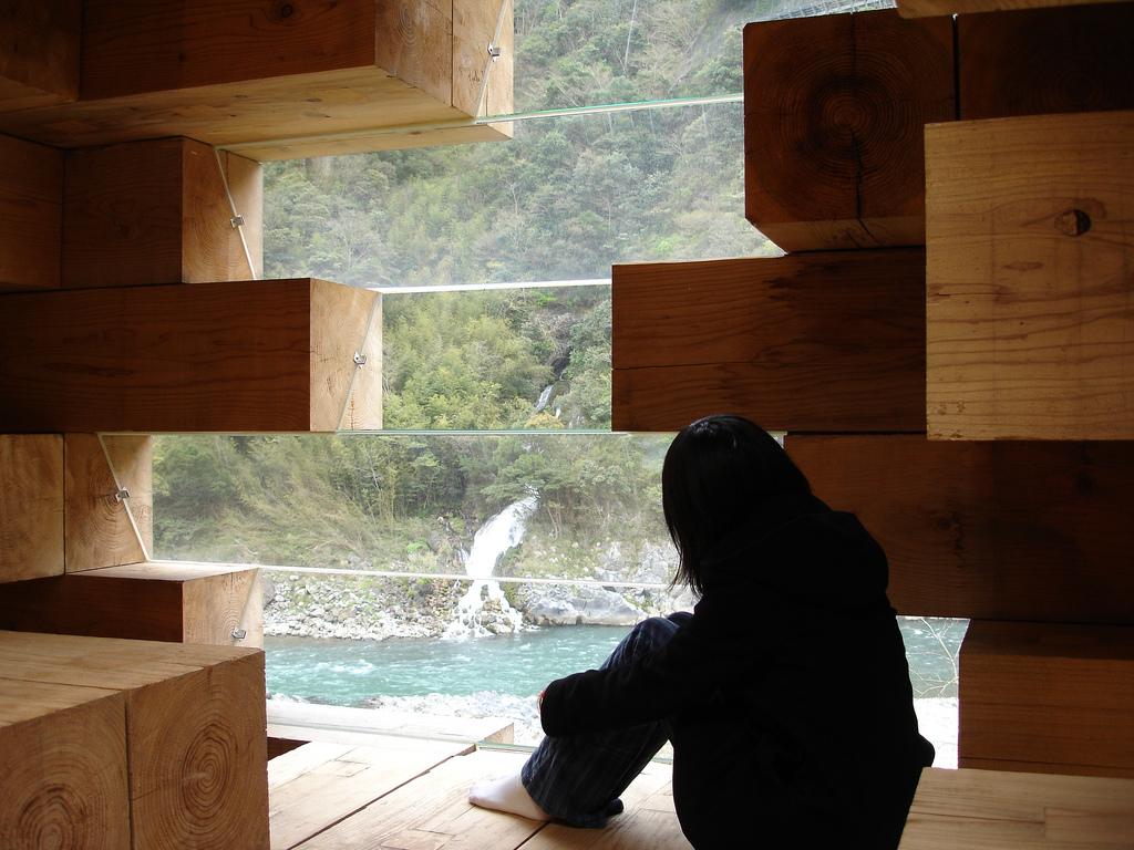 Final Wooden House, An Unusual Log Cabin - Sou Fujimoto Wooden House Architecture - HD Wallpaper 