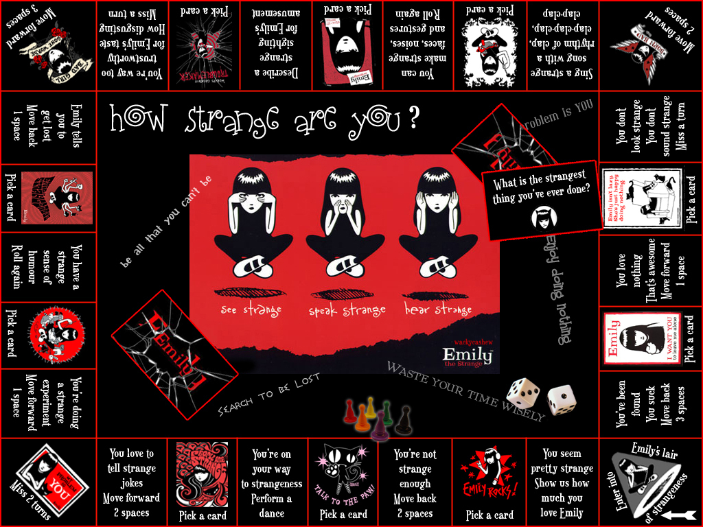 Emily - The - Strange - Emily The Strange - HD Wallpaper 