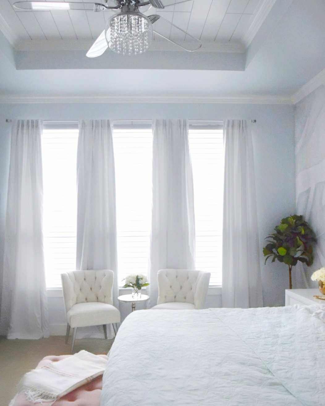 Tropcial Wallpaper Anewall Bird Paradise Wall Mural - Window Blind - HD Wallpaper 