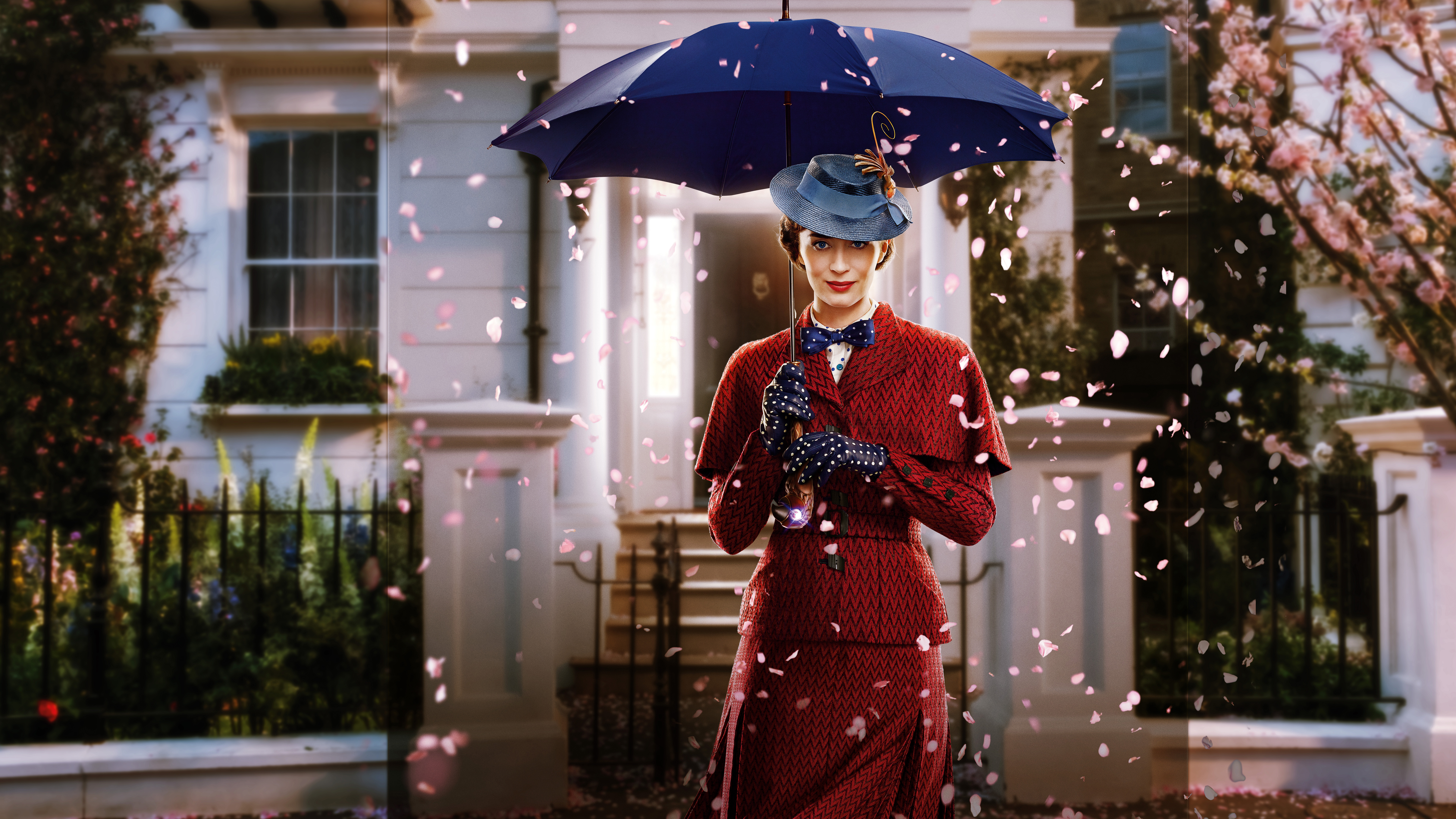 Emily Blunt In Mary Poppins Returns 2018 4k 8k Wallpapers - Mary Poppins Returns 2018 - HD Wallpaper 