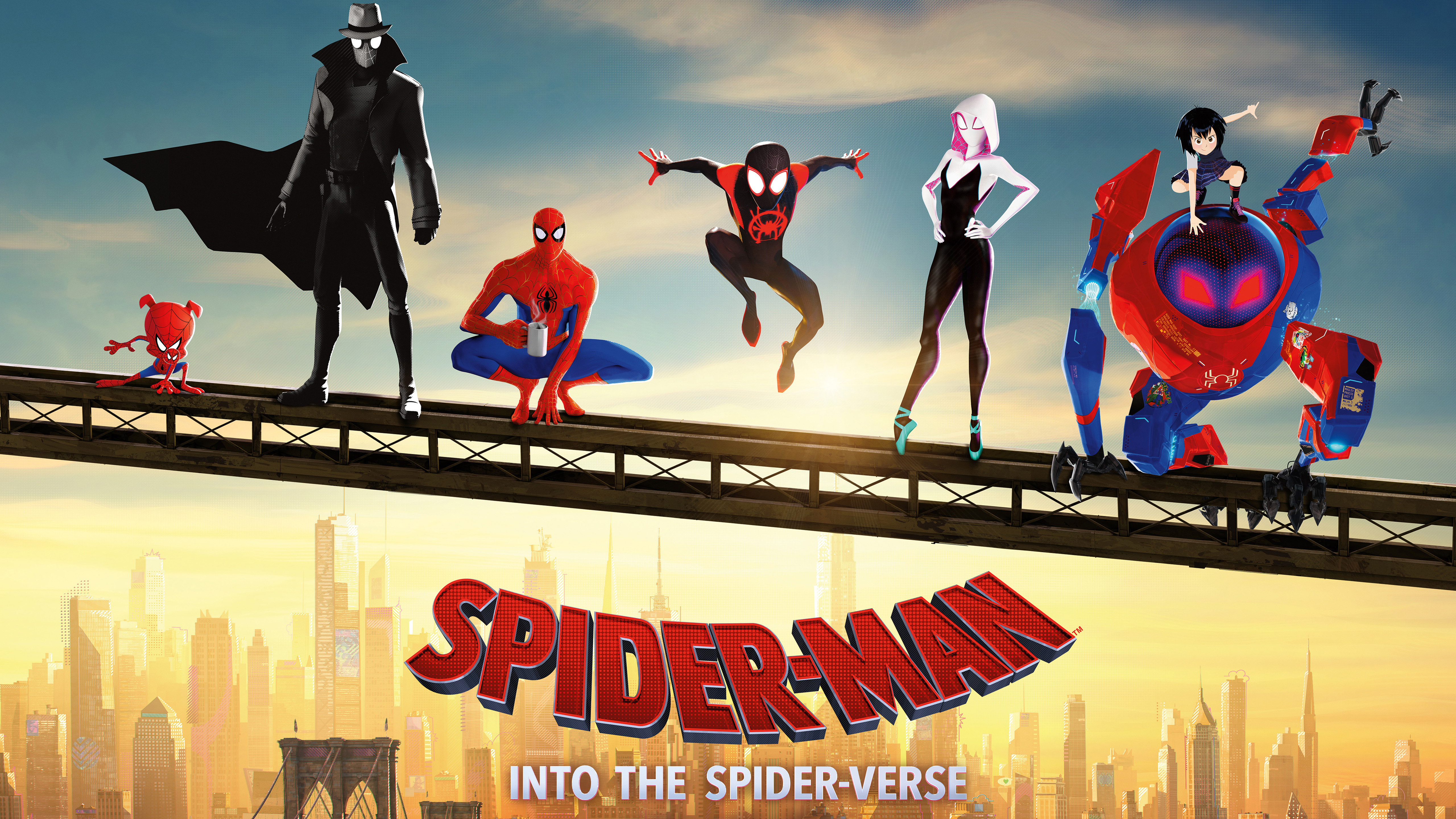 Spider Man Into The Spider Verse - HD Wallpaper 