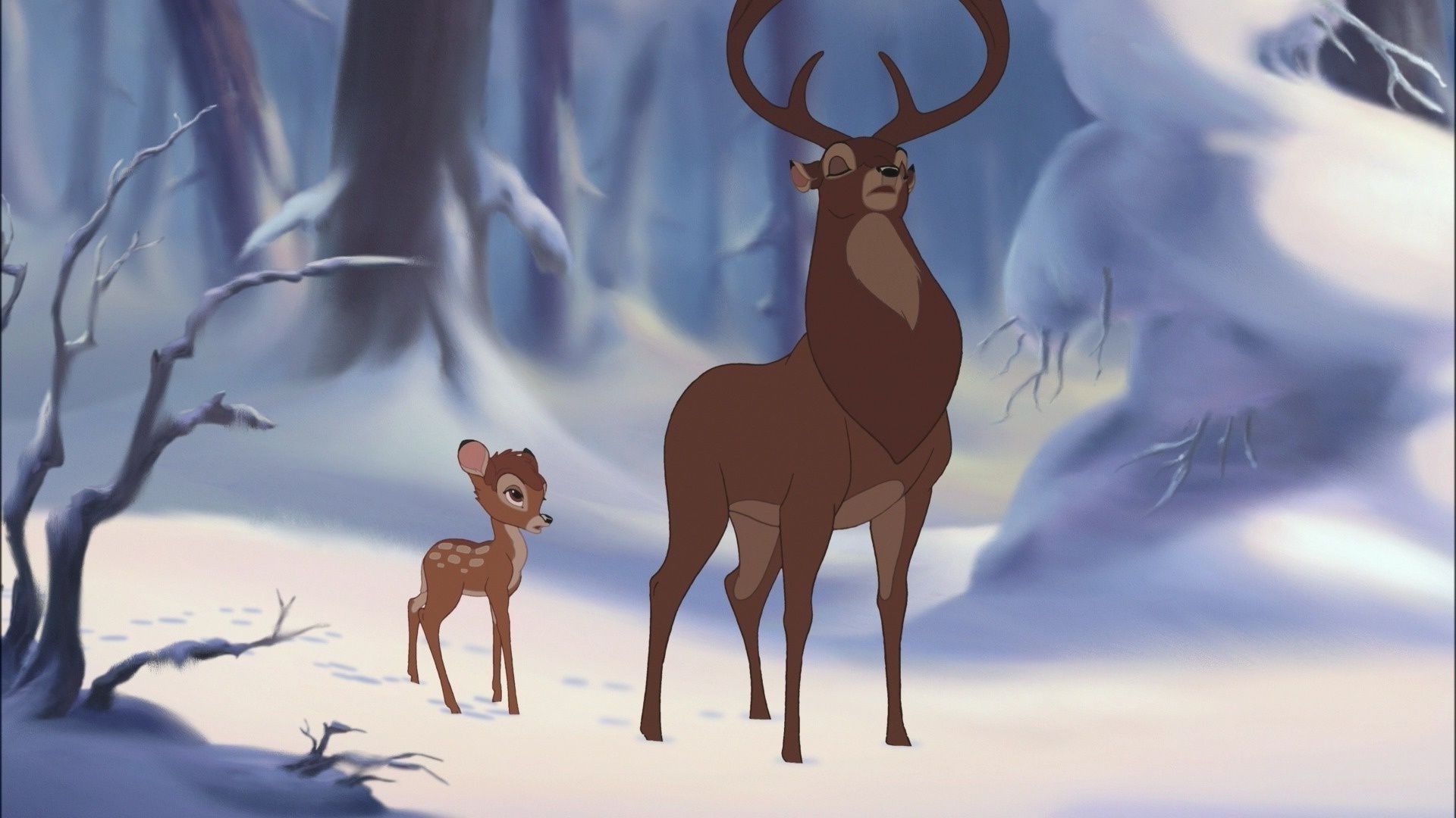 Cartoons Illustration Mammal Animal Nature Graphic - Бэмби Обои На Айфон - HD Wallpaper 