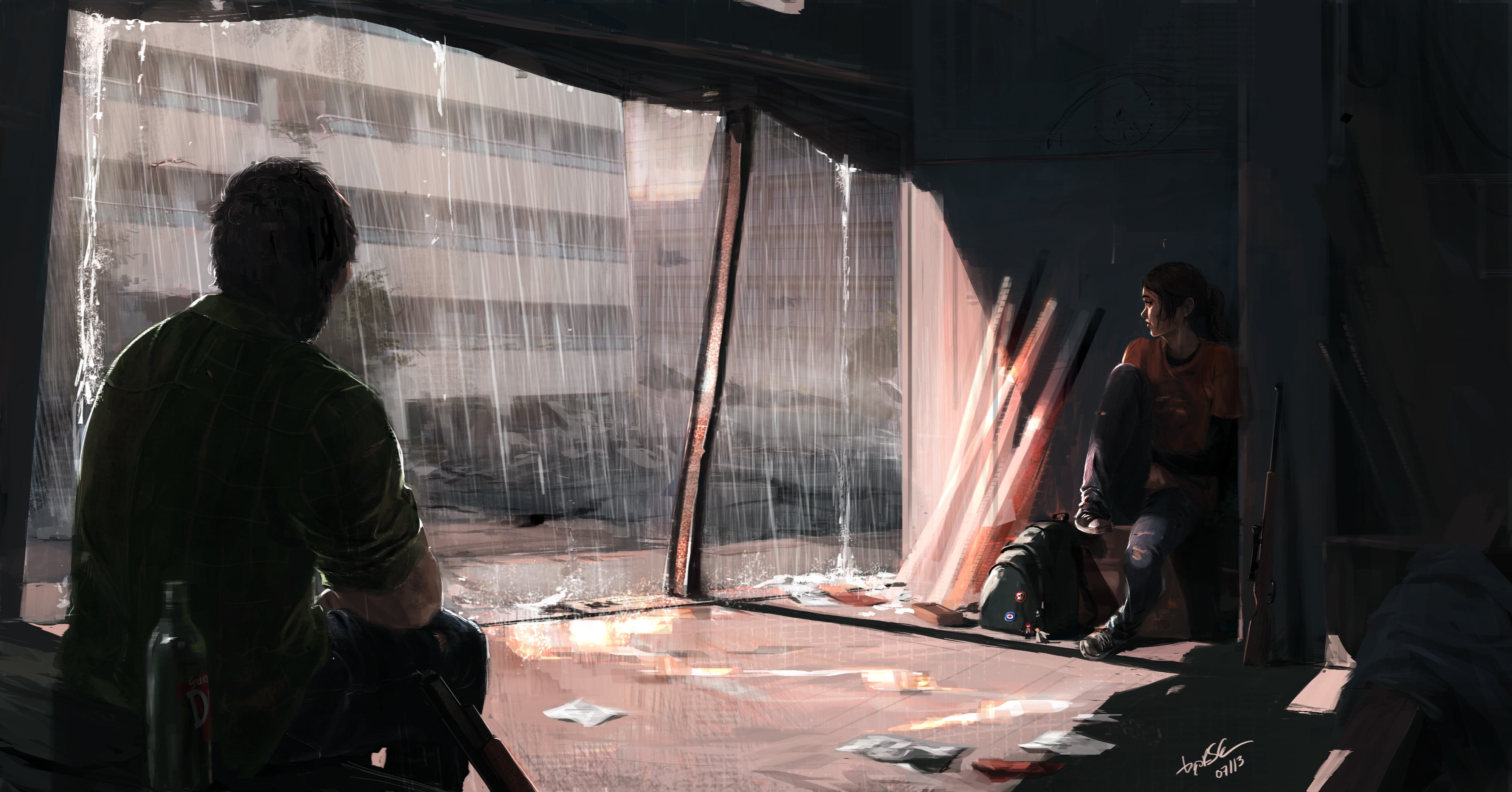 Last Of Us Concept Art - HD Wallpaper 