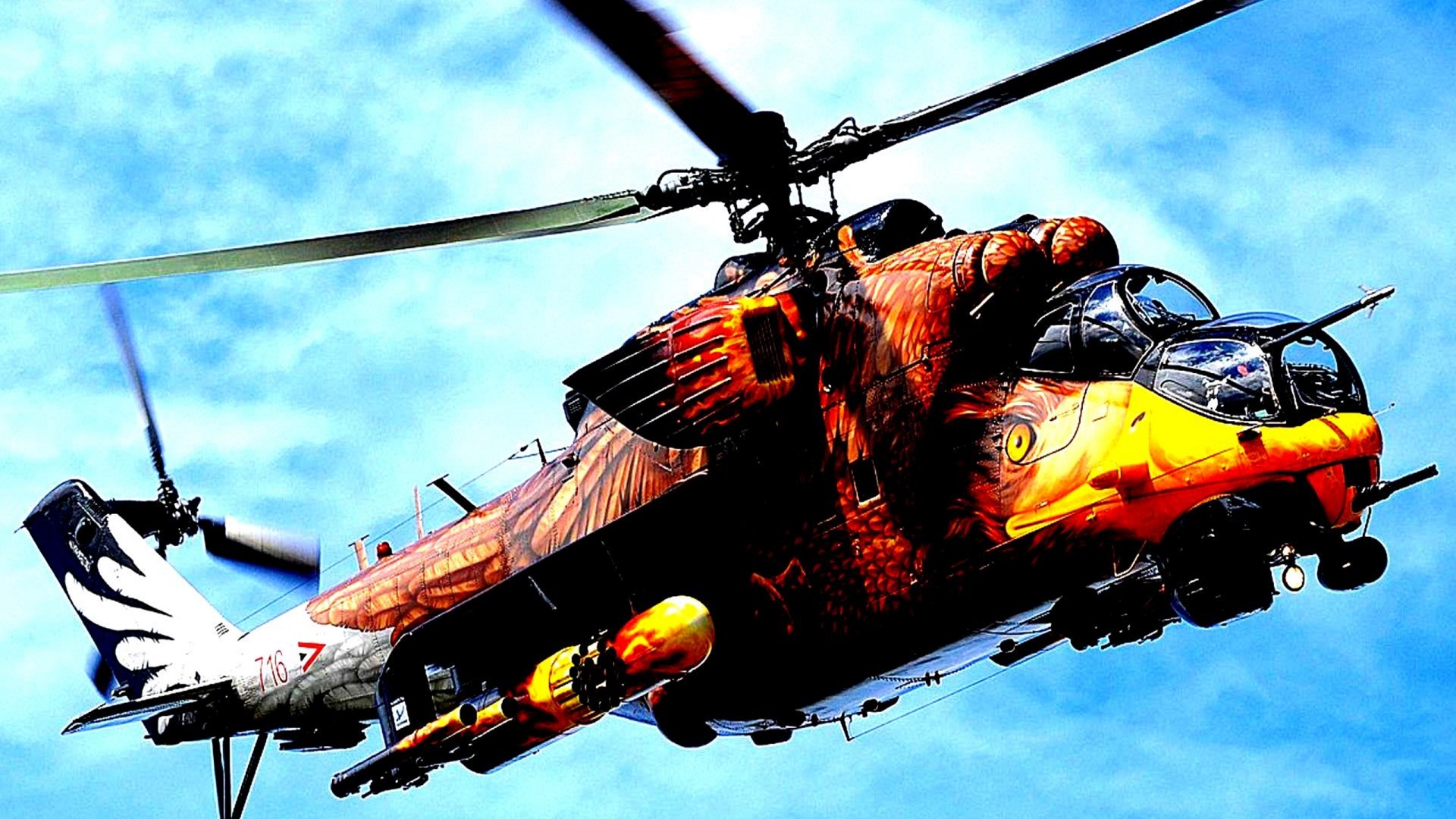 Mi 24 35 Mk Iii Super Hind Gray Camouflage - HD Wallpaper 