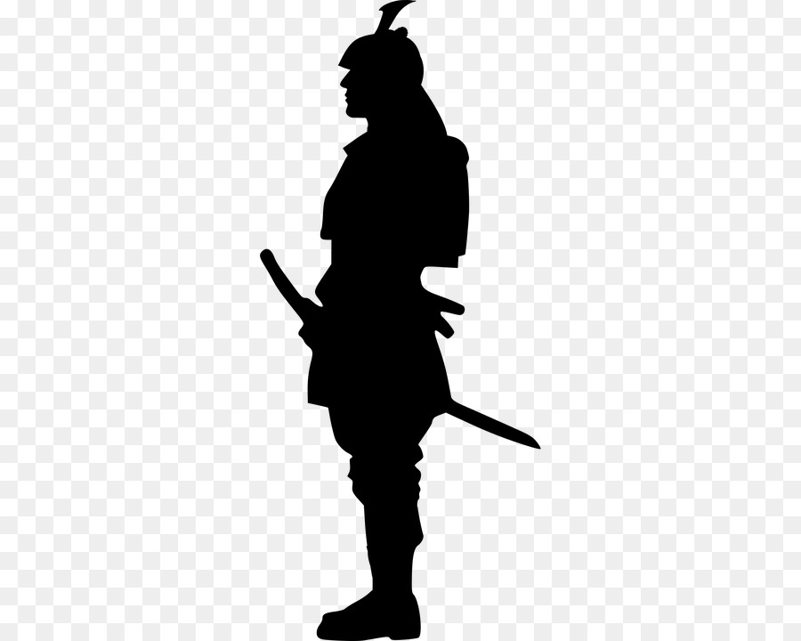 Portable Network Graphics Samurai Clip Art Image Desktop - Silhouette Samurai Png - HD Wallpaper 