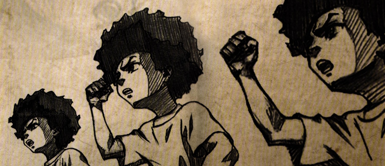 Boondocks Huey Freeman Speech 1500x648 Wallpaper Teahub Io