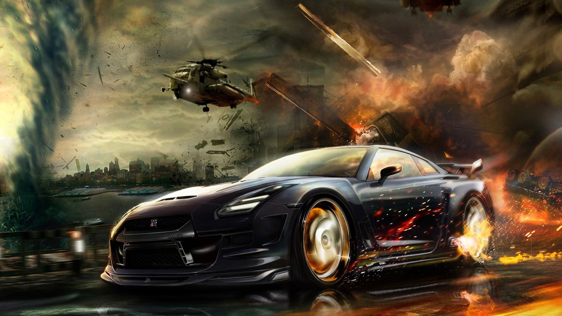 Wallpaper Need For Speed Rivals Chase Speed Helicopter - Need For Speed Rivals Wallpaper 1080p - HD Wallpaper 