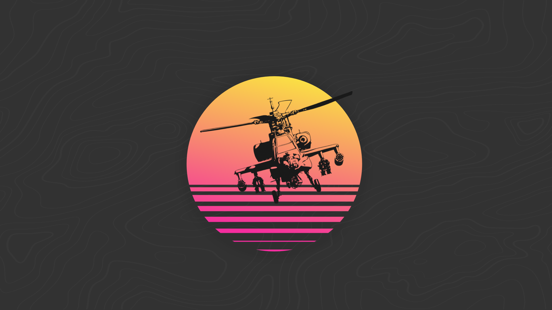 Outrun Military - HD Wallpaper 