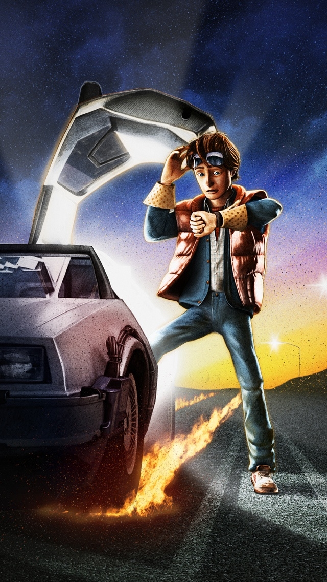 Back To The Future Wallpaper Movie - HD Wallpaper 