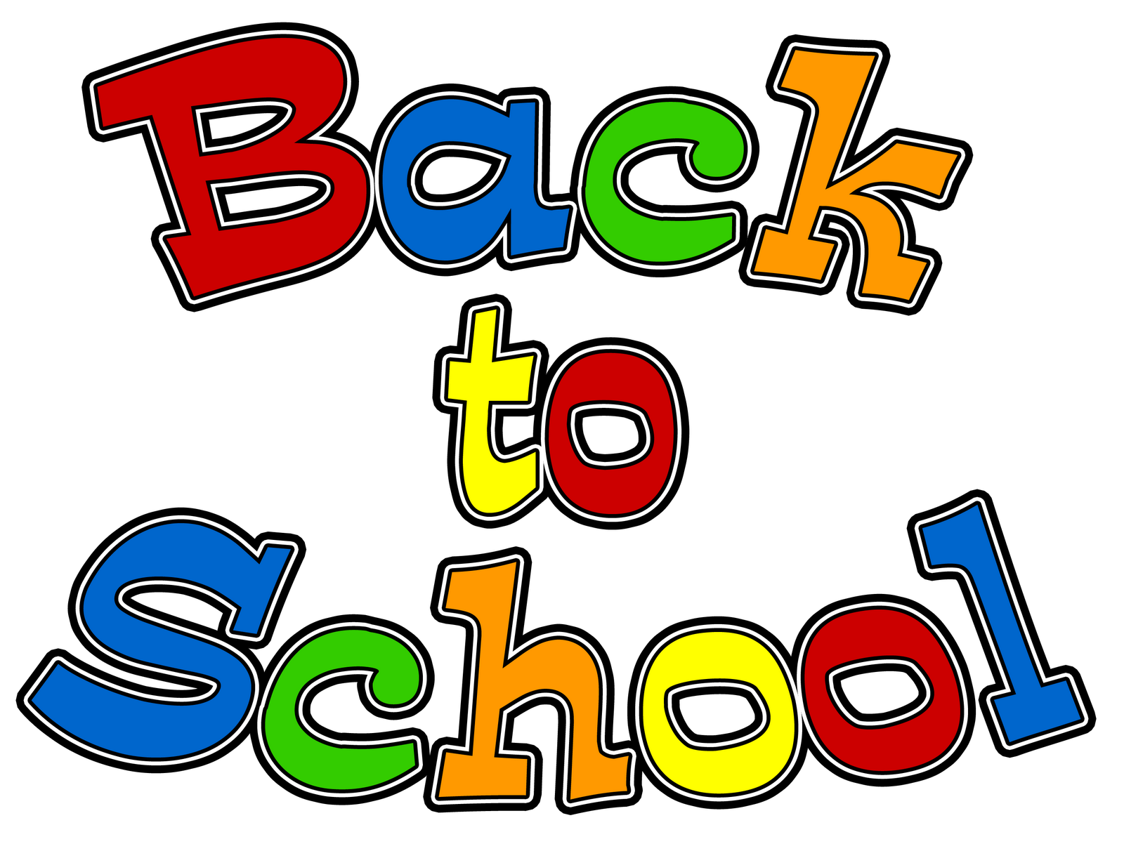 Clipart Welcome Back To School Clipartfox - Back To School Transparent Words - HD Wallpaper 