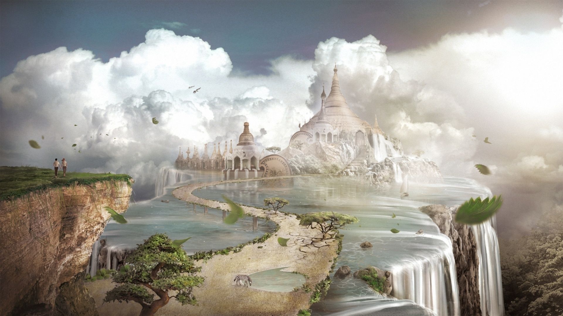 Mysterious, Mysterious, Shangrila - Fantasy World Hd - HD Wallpaper 