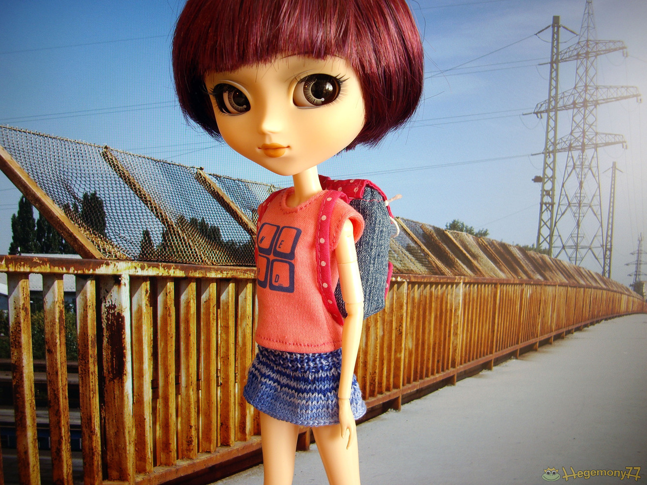 Pullip Back Pack To School, Overpass, Rust, Desktop - Barbie - HD Wallpaper 