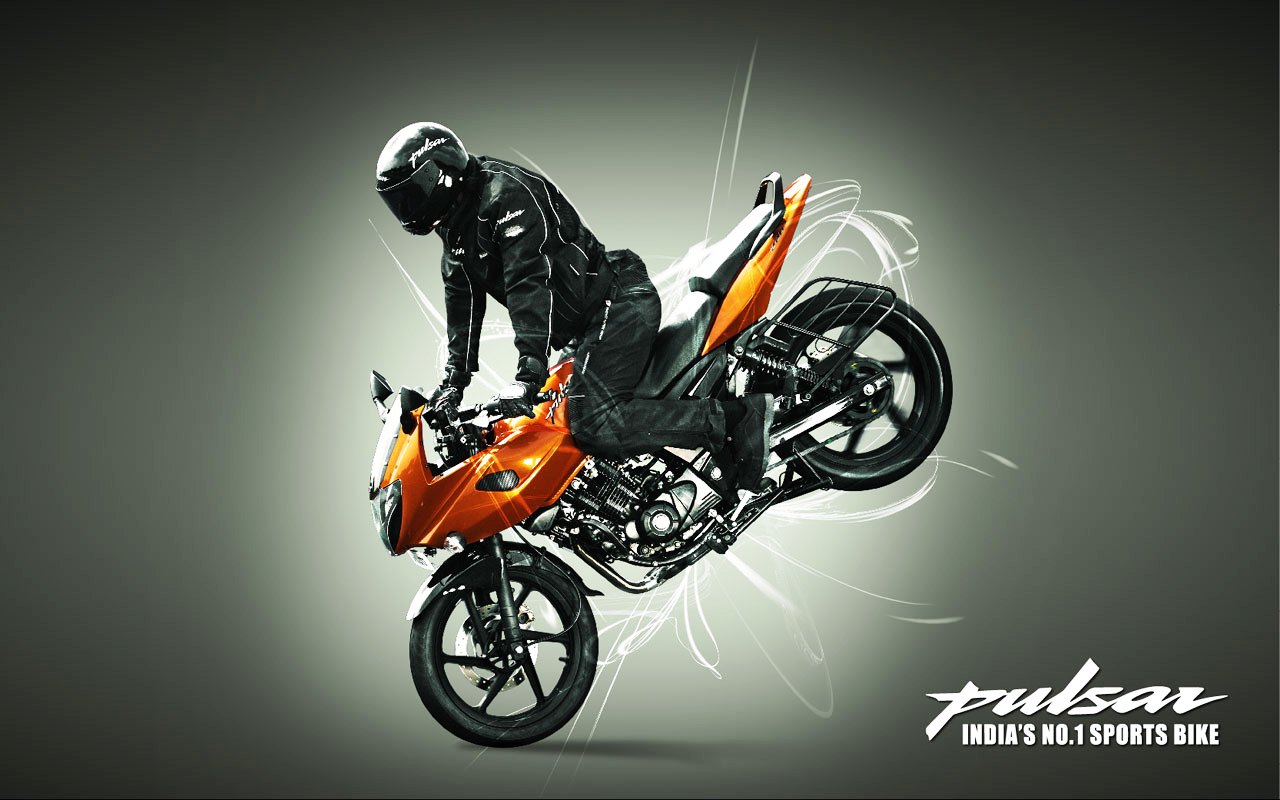 Bajaj Pulsar 220 Stunt Mania Image - Pulsar 220 Stunt Hd - HD Wallpaper 