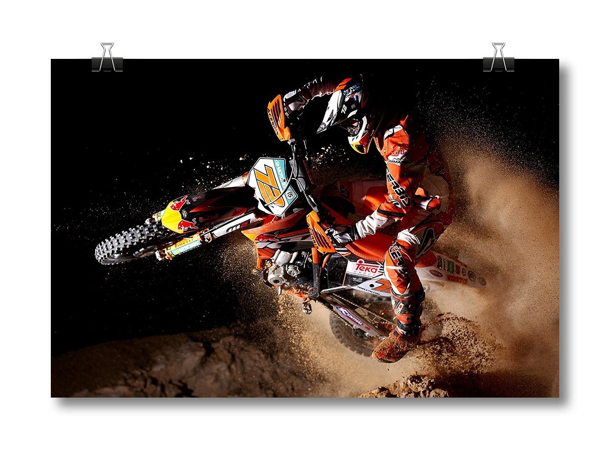 Hd Motocross Red Bull - HD Wallpaper 