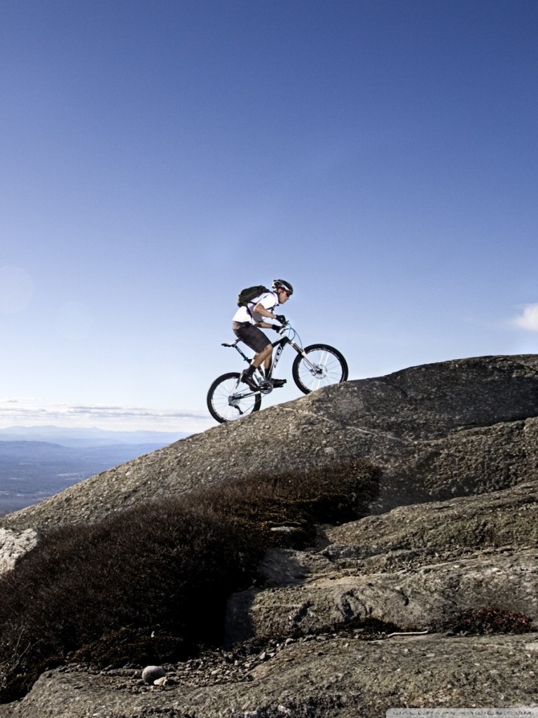 Background Mountain Bike Trail - HD Wallpaper 