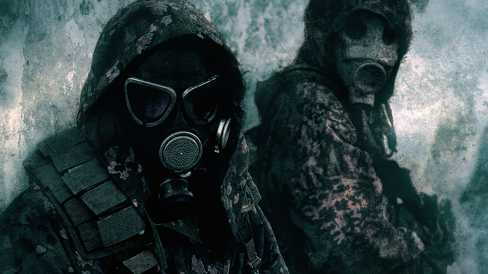 Pyro Mask Best Wallpaper - Gas Mask Wallpaper Hd 1080p - HD Wallpaper 
