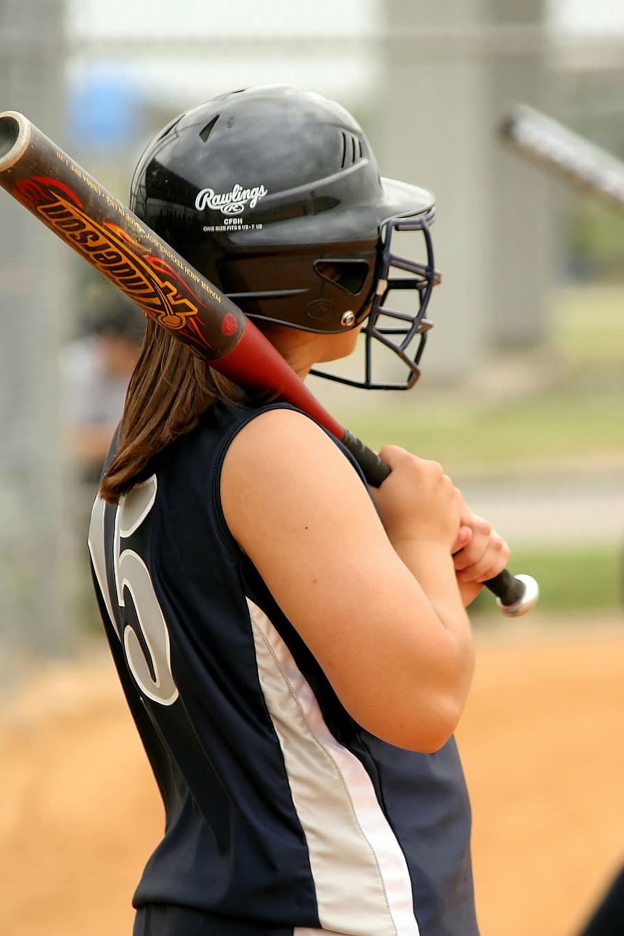 Softball, High School, Girls Softball, Female, Teenager, - Softball - HD Wallpaper 