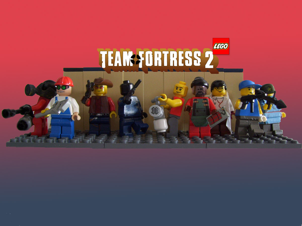 Lego Team Fortress 2 Robot Mini - HD Wallpaper 