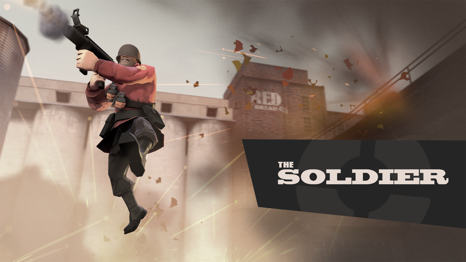 Team Fortress 2 Wallpaper Soldier - HD Wallpaper 