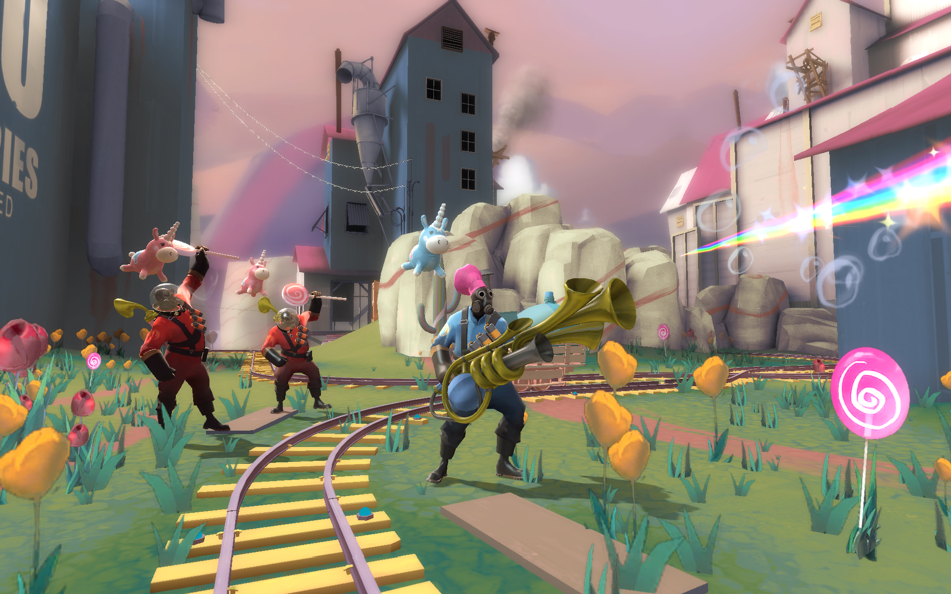 Pyro Land Tf2 - HD Wallpaper 