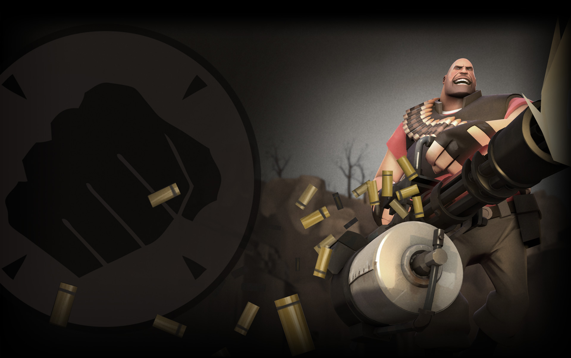 Team Fortress 2 Heavy Background - HD Wallpaper 