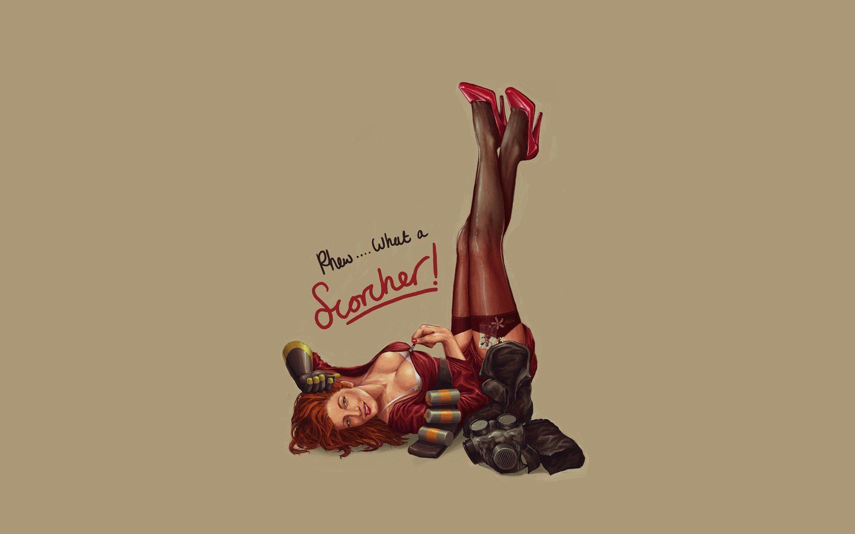 Team Fortress 2 Pin Up - HD Wallpaper 