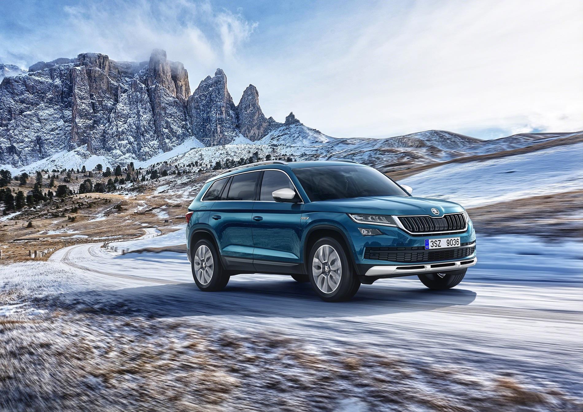 2017 Skoda Kodiaq Scout Thumbnail Image - Skoda 4 Wheel Drive - HD Wallpaper 