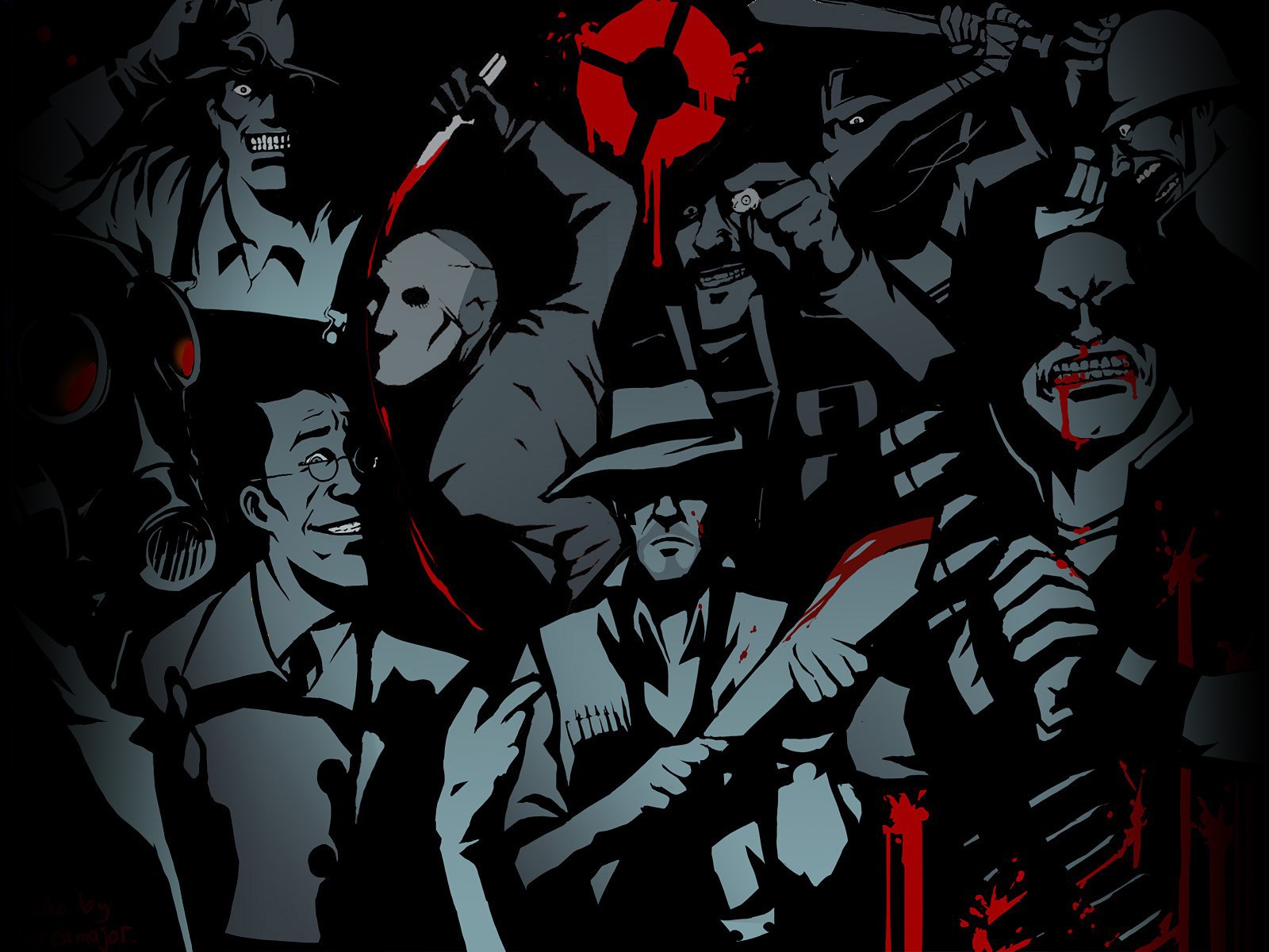 Team Fortress 2 Poster - HD Wallpaper 