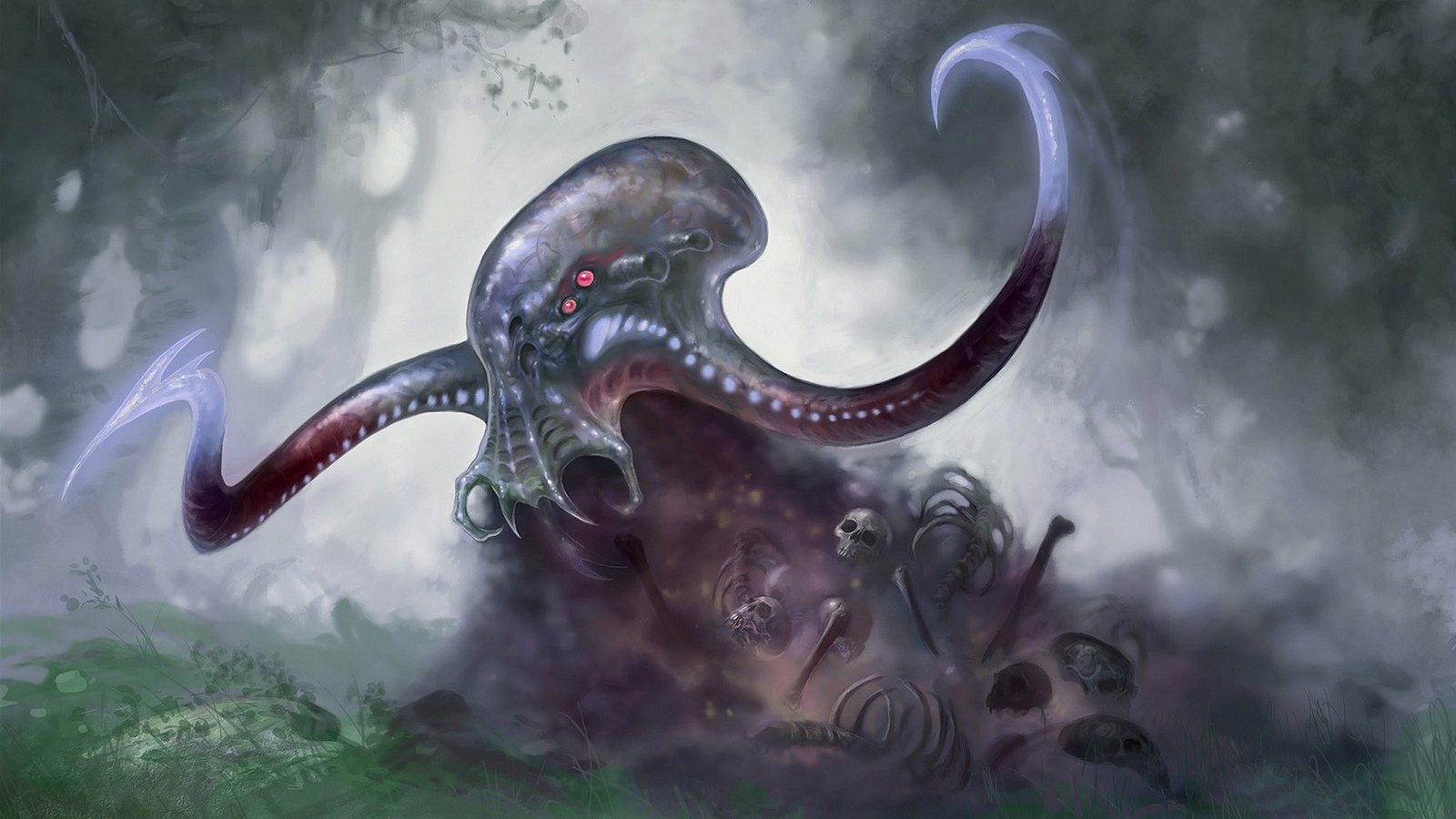 Fantasy Octopus Art