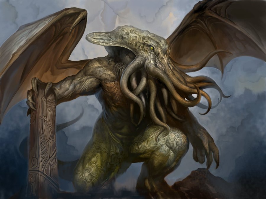 Cthulhu Hd Wallpapers, Desktop Wallpaper - Cthulhu Creature - HD Wallpaper 