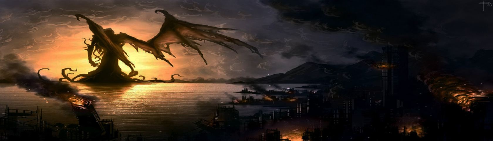 Cthulhu - Lovecraft Wallpaper 4k - HD Wallpaper 