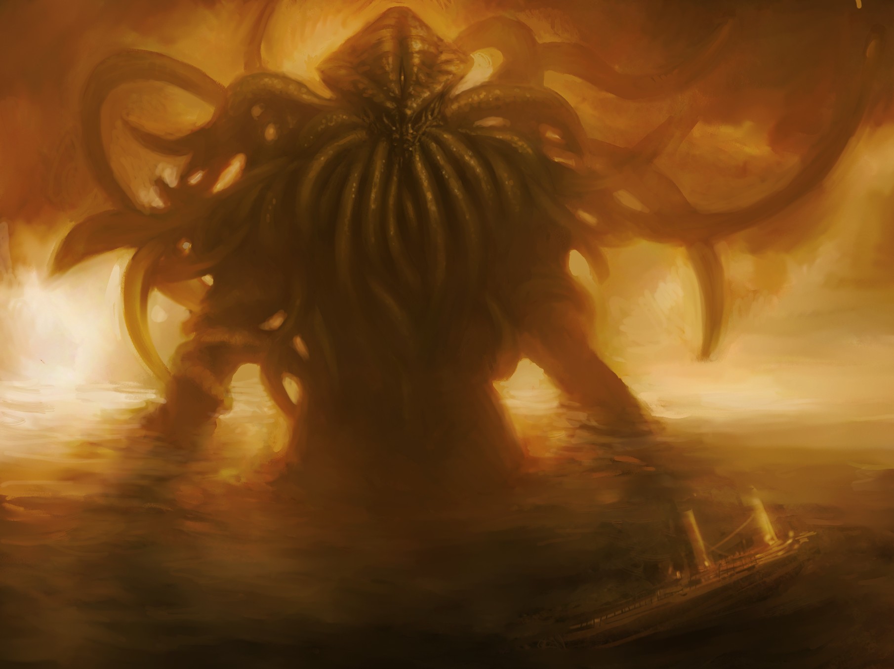 Old Gods Return - HD Wallpaper 