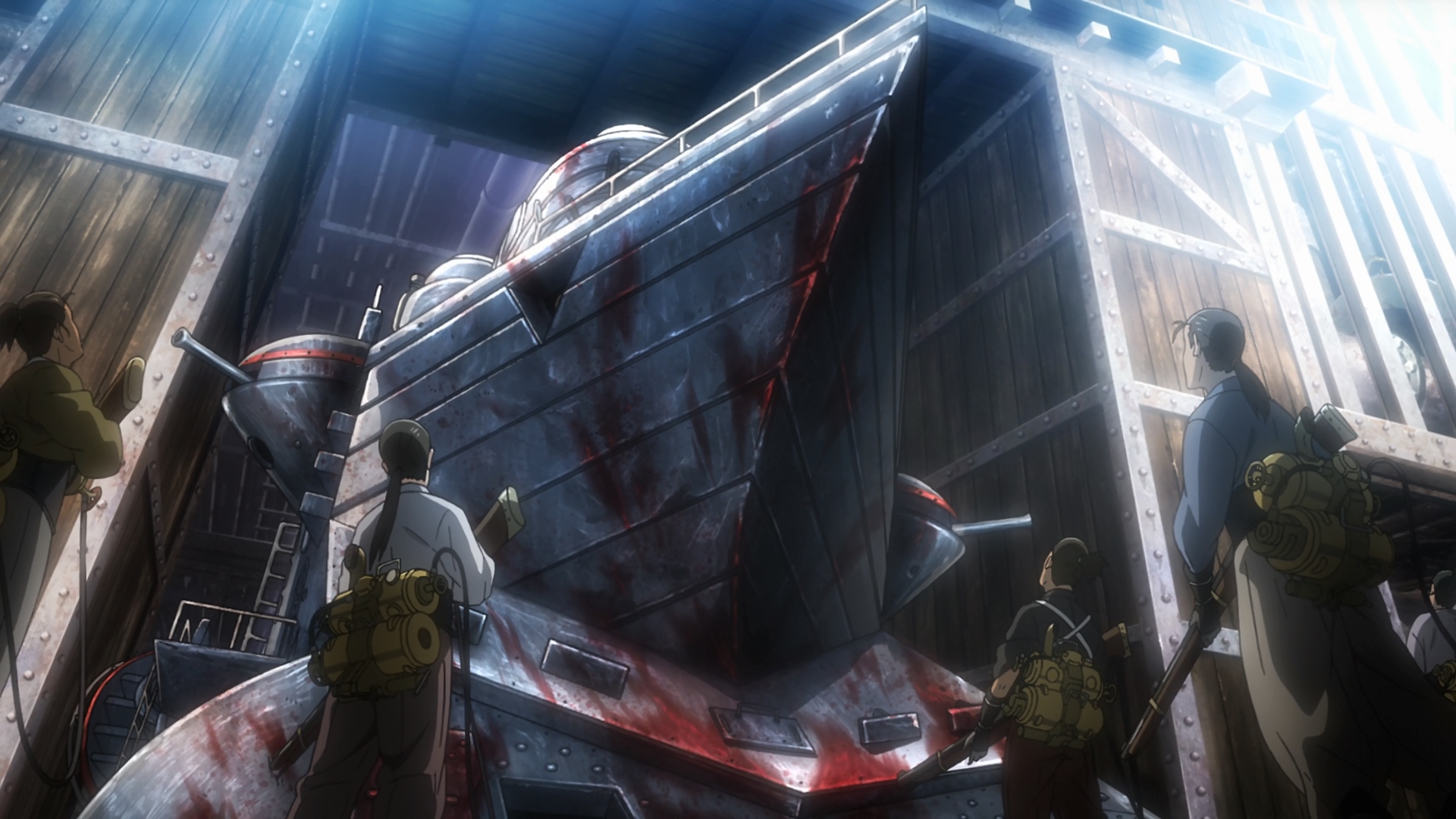 Kabaneri Iron Fortress Train - HD Wallpaper 