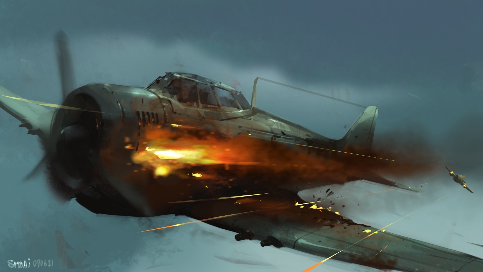 Ww2 Plane Wallpaper Ww2 Plane Wall - Ww2 Drawing Planes - HD Wallpaper 