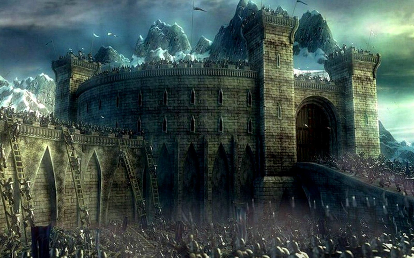 Helm Deep - HD Wallpaper 