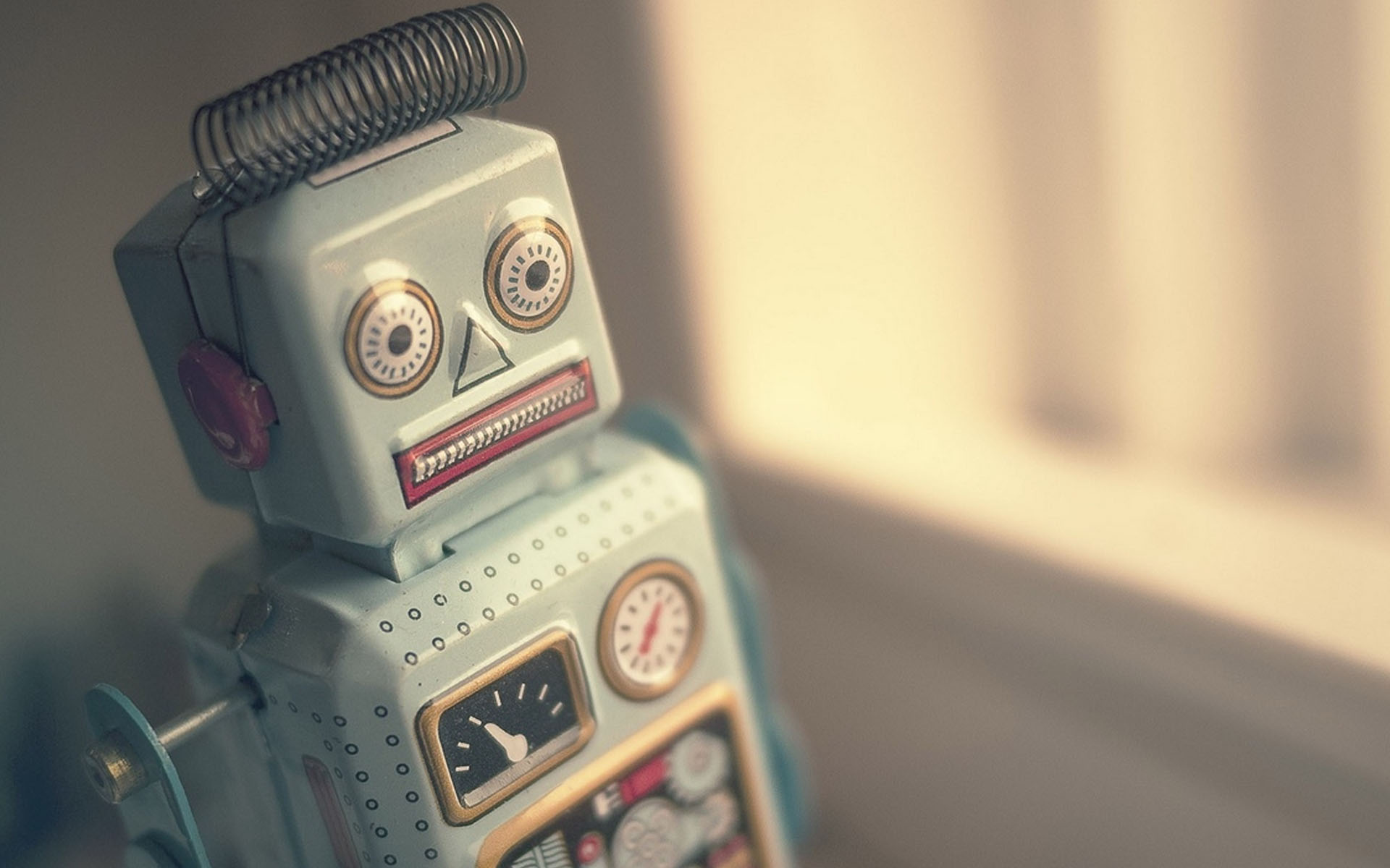 Robot Background - HD Wallpaper 