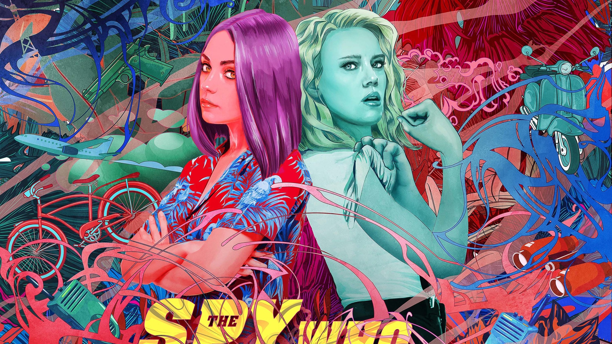 Spy Who Dumped Me 2018 Poster - HD Wallpaper 