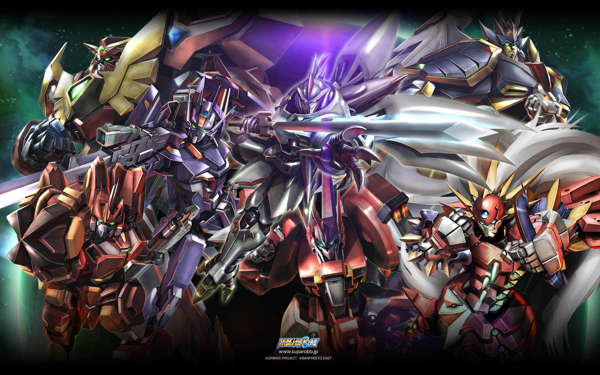 Super Robot Wars - HD Wallpaper 