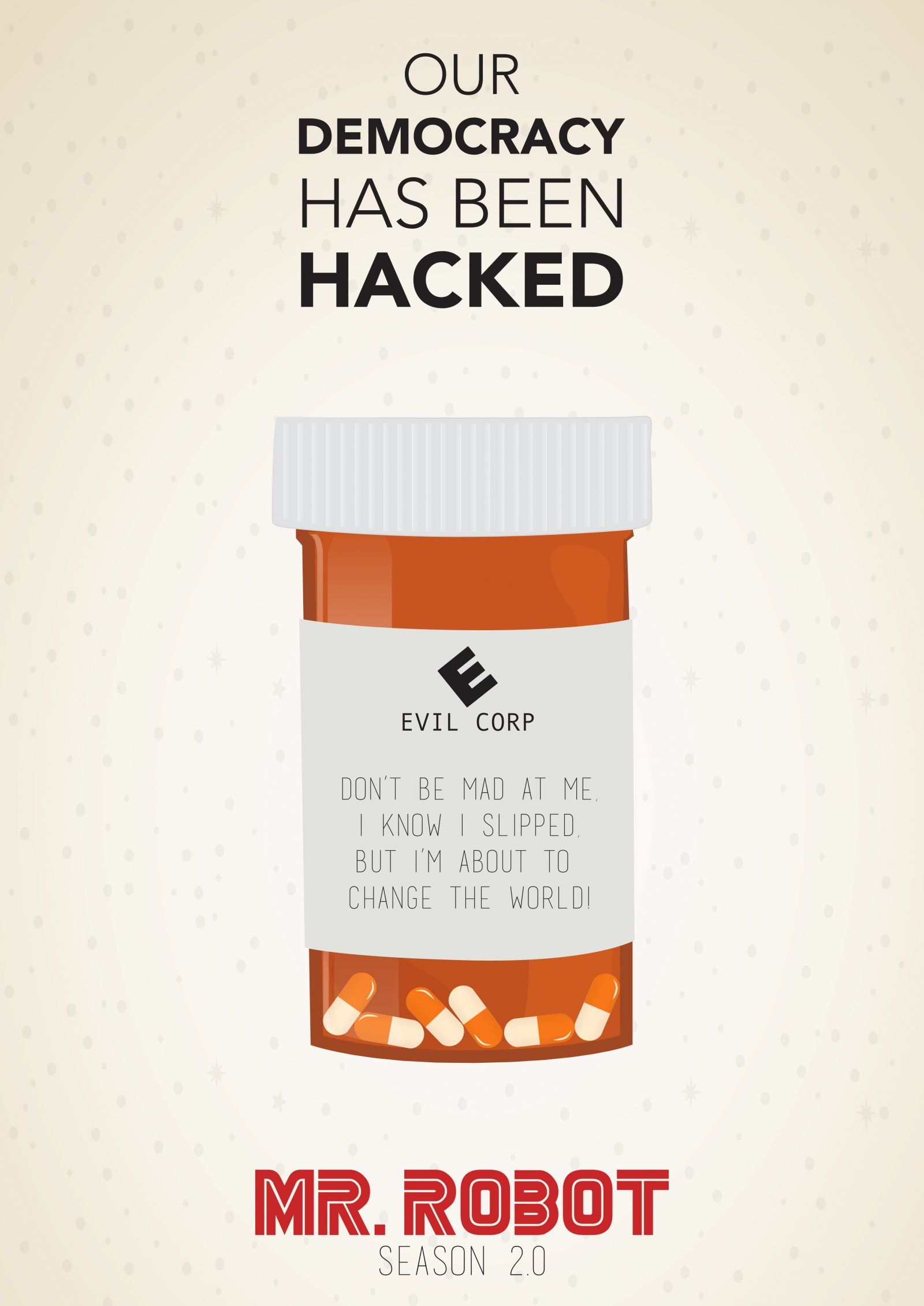 Film Poster Mr Robot - HD Wallpaper 