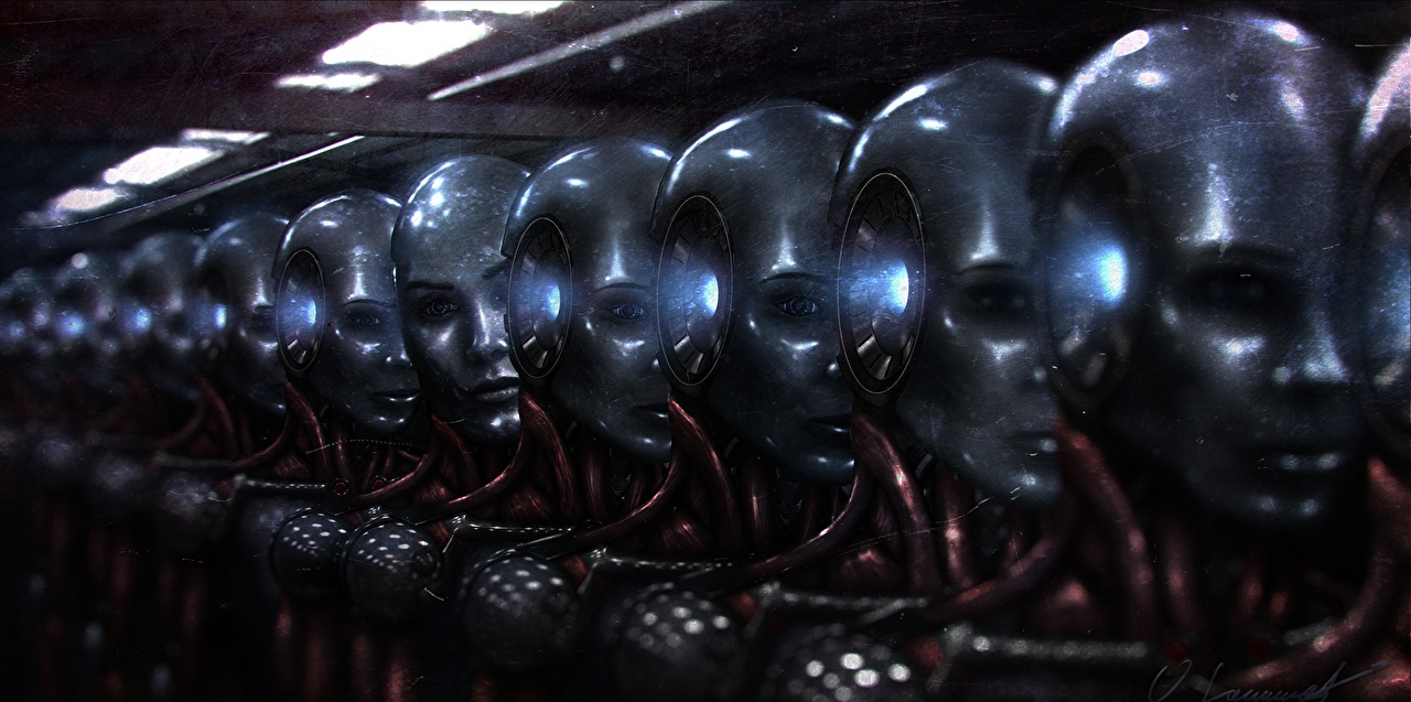 Robot Factory - HD Wallpaper 