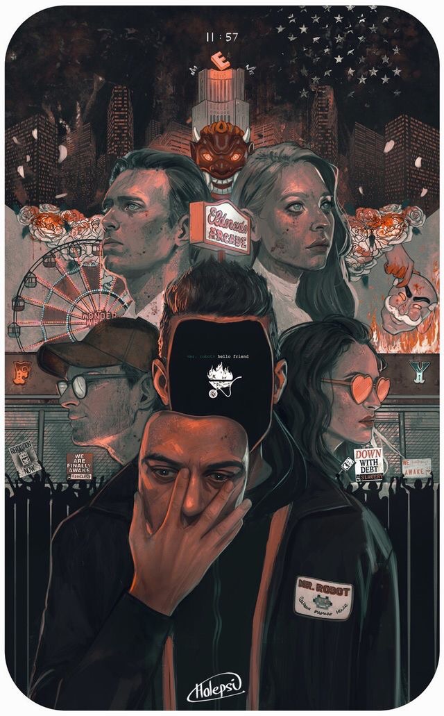 Mr Robot And Elliot Alderson Image - Mr Robot Diana Novich - HD Wallpaper 