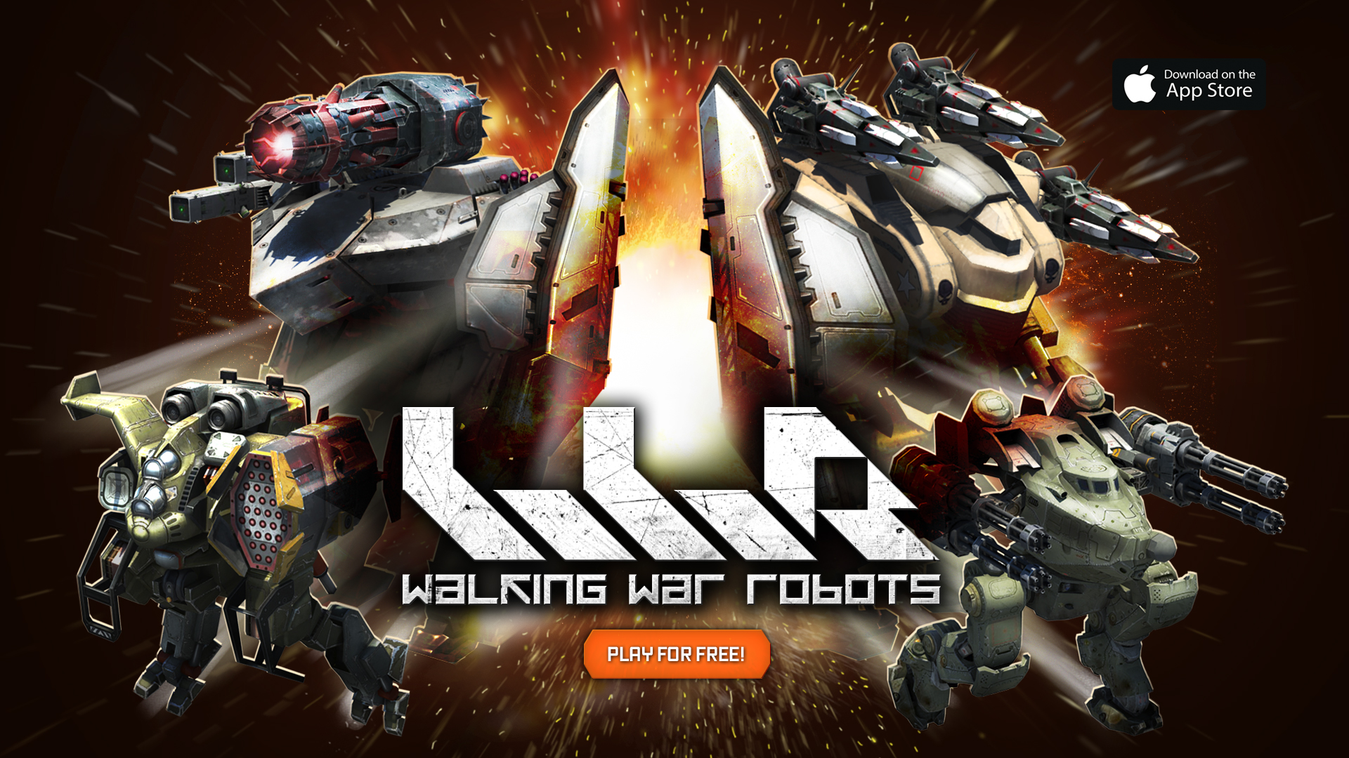 Walking War Robots 1080p Hd Game Wallpaper - Pc Game - HD Wallpaper 