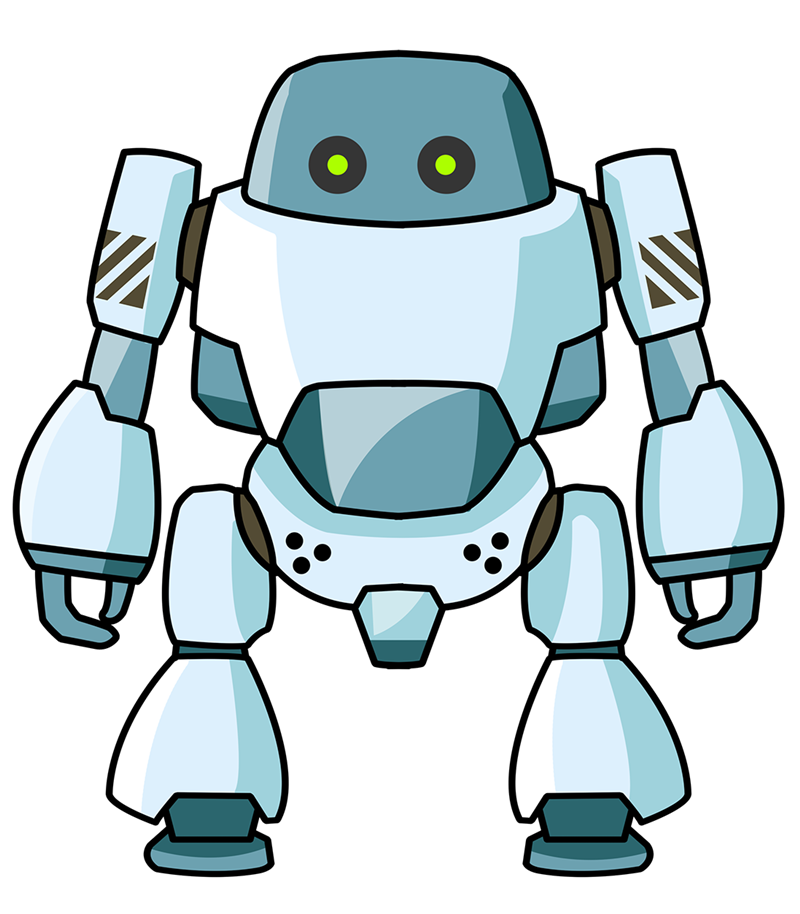 Free To Use Public Domain Robot Clip Art - Clipart Cartoon Of Robot - HD Wallpaper 